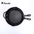 Pre-Seasoned Nonstick Durable Gusseisen Skillet / Fry Pfanne Kochgeschirr, 12-Zoll, schwarz